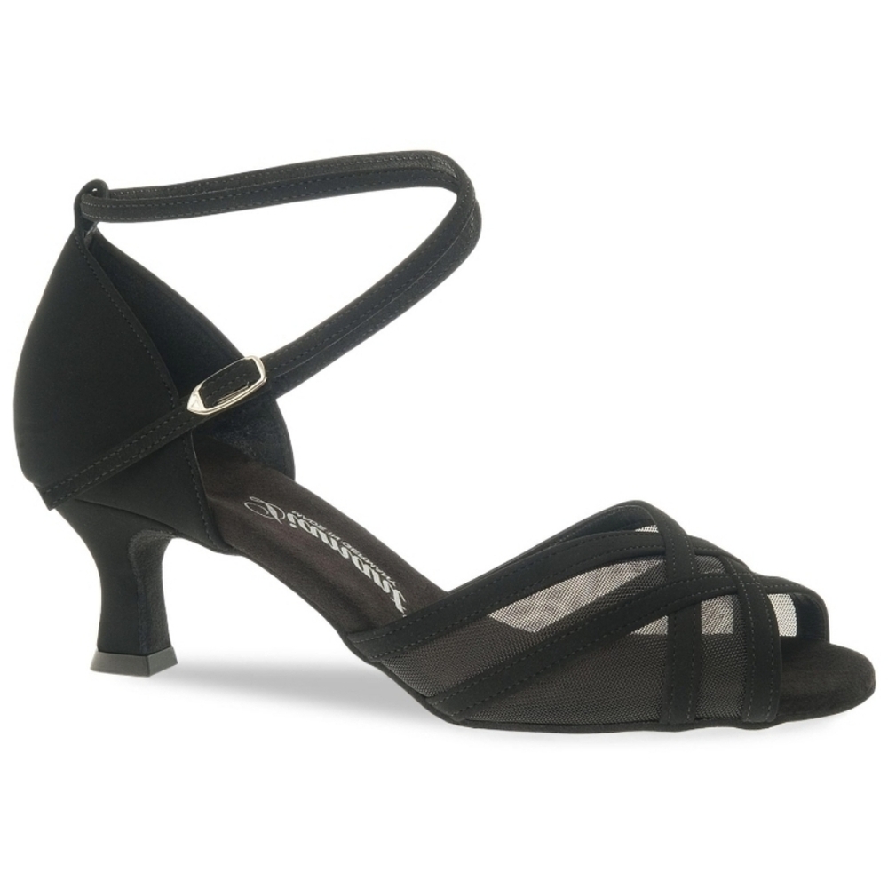 Diamant Women's Ballroom Salsa Latin Dance Shoes US Size 8 UK 5.5 BLACK SUEDE